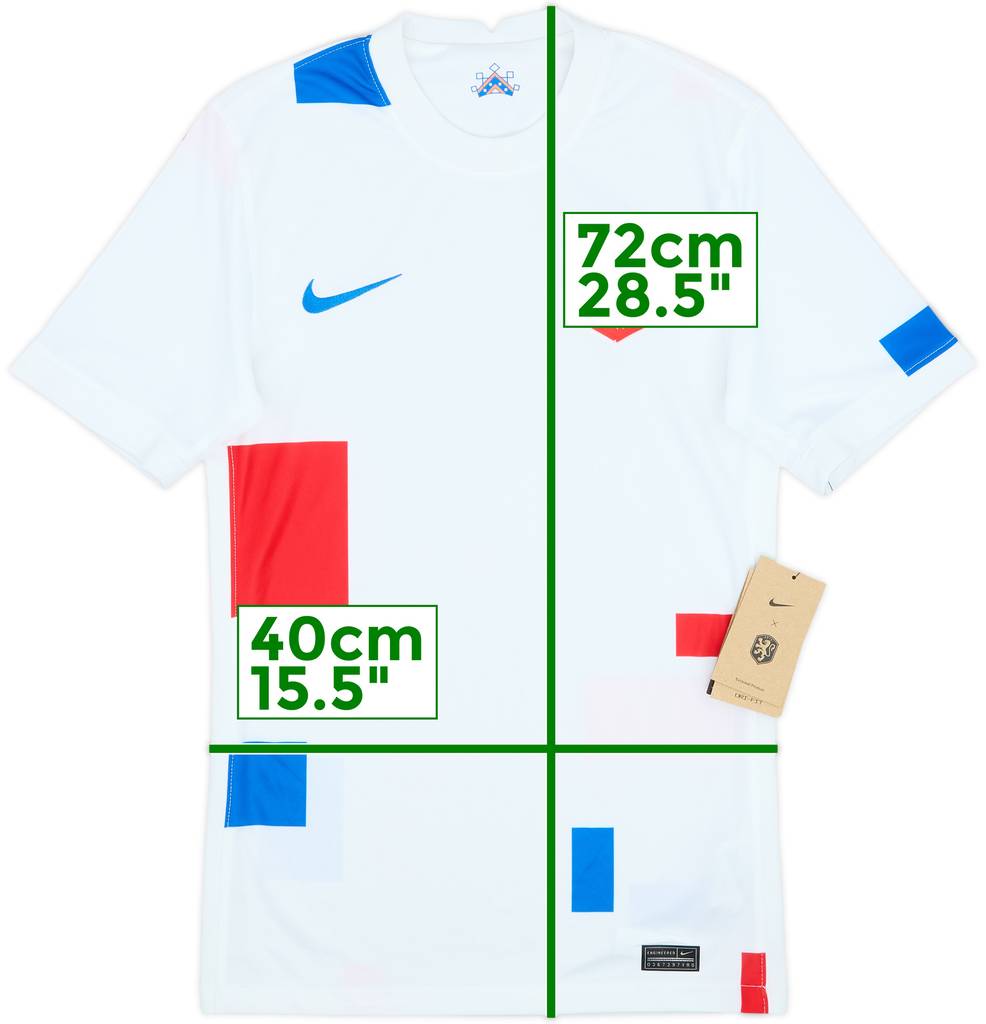 2022-23 Netherlands Women Away Shirt (Men's XS)