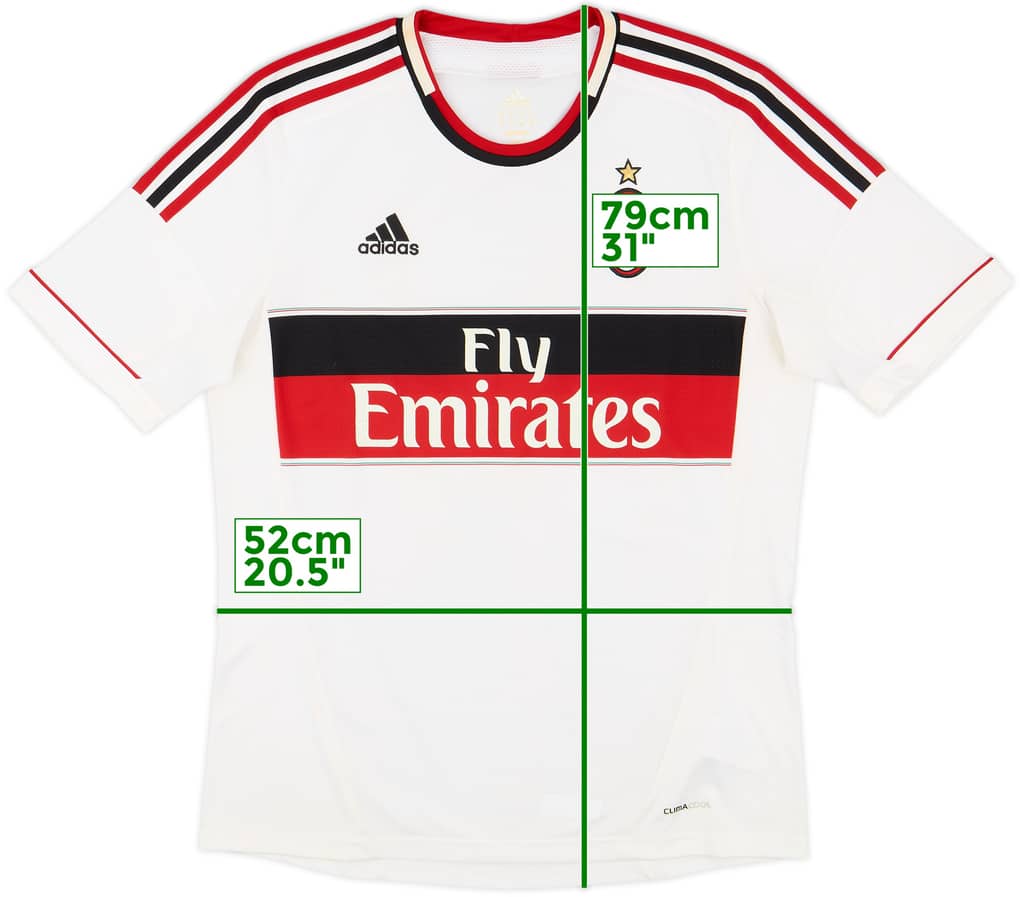 2012-13 AC Milan Away Shirt - 8/10 - (L)
