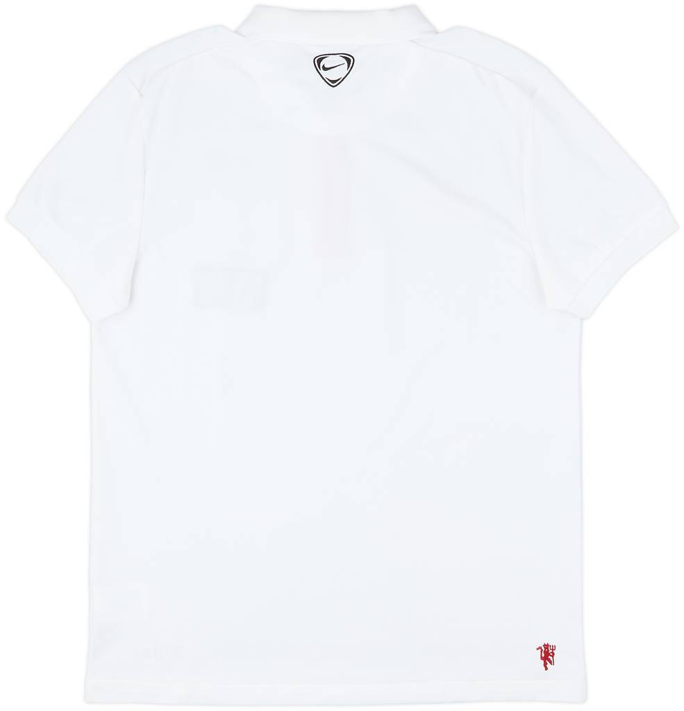 2009-10 Manchester United Nike Polo Shirt - 8/10 - (L)