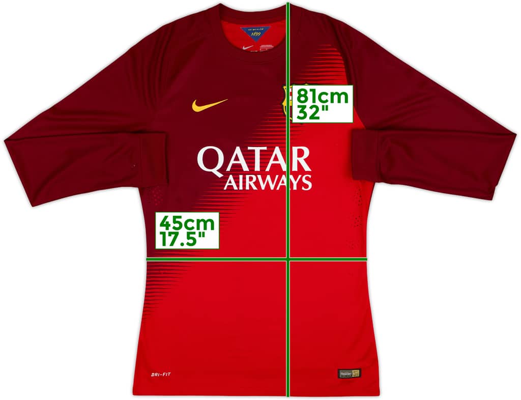 2014-15 Barcelona Player Issue GK Shirt - 10/10 - (M)