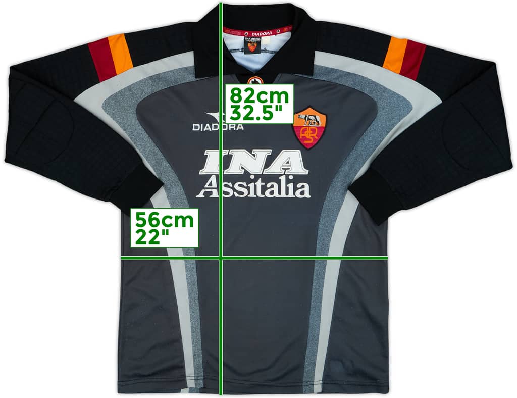1998-99 Roma GK Shirt - 8/10 - (S)