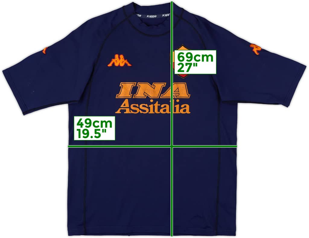 2000-01 Roma Third Shirt - 6/10 - (L)