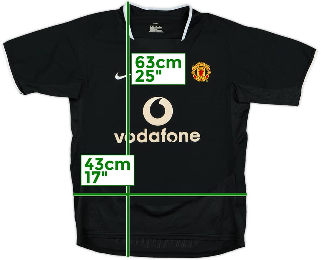 2003-05 Manchester United Away Shirt - 6/10 - (M.Boys)