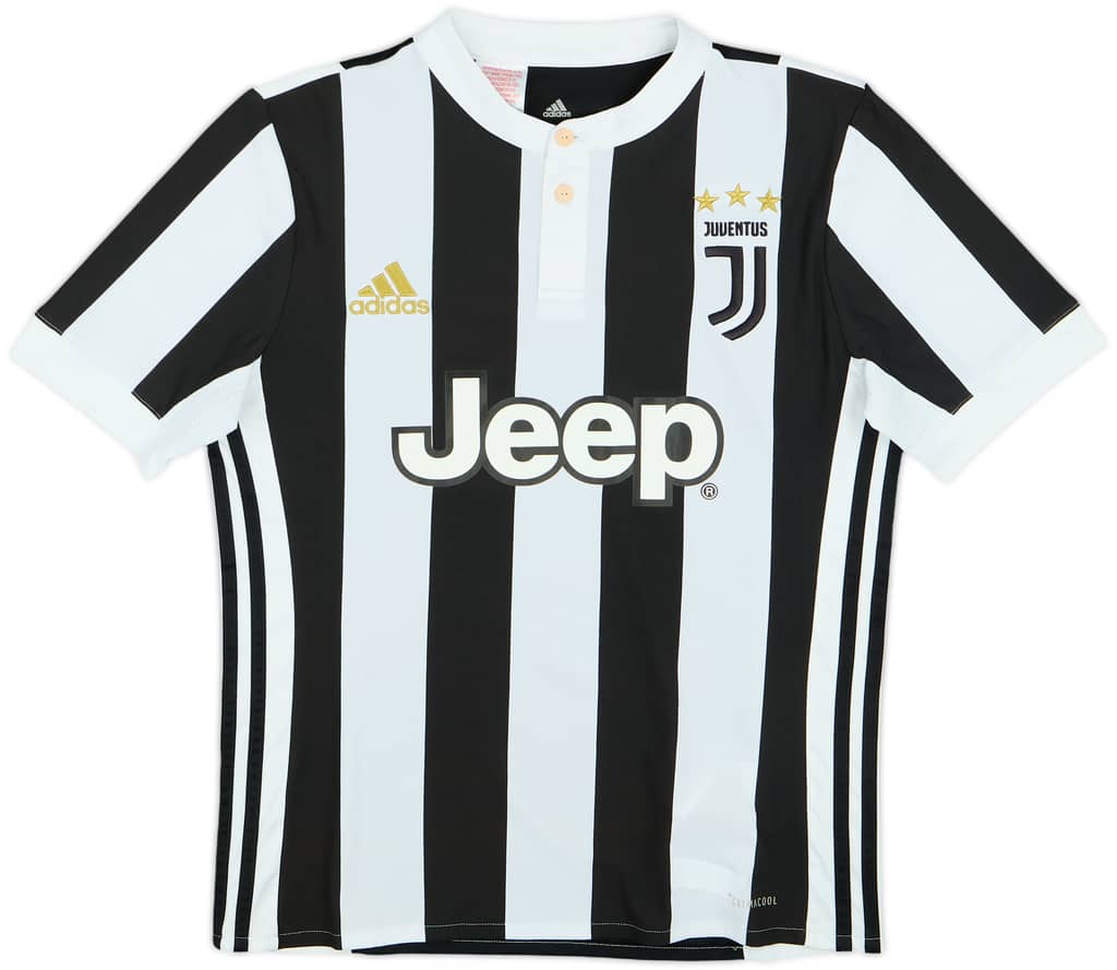2017-18 Juventus Home Shirt - 9/10 - (L.Boys)