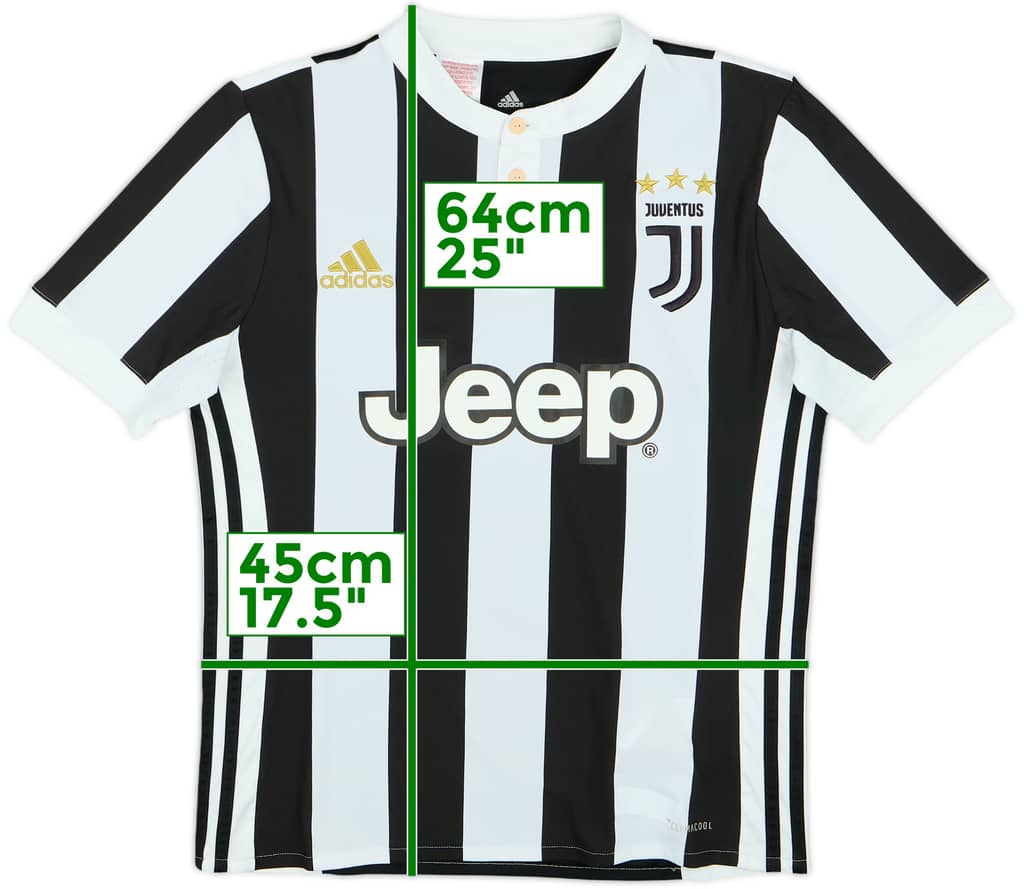 2017-18 Juventus Home Shirt - 9/10 - (L.Boys)