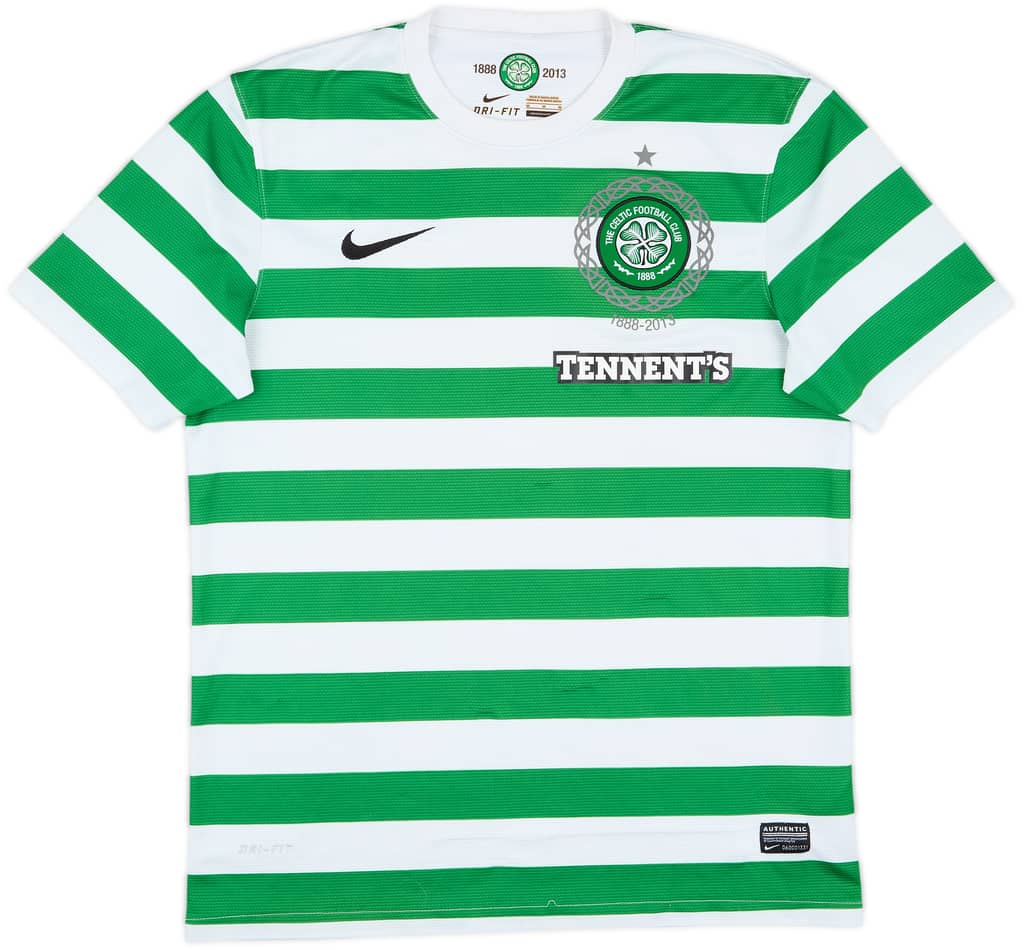 2012-13 Celtic '125th Anniversary' Home Shirt - 7/10 - (M)