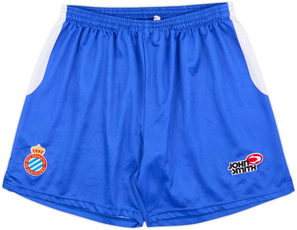 2001-02 Espanyol Home Shorts - 9/10 - (XL)