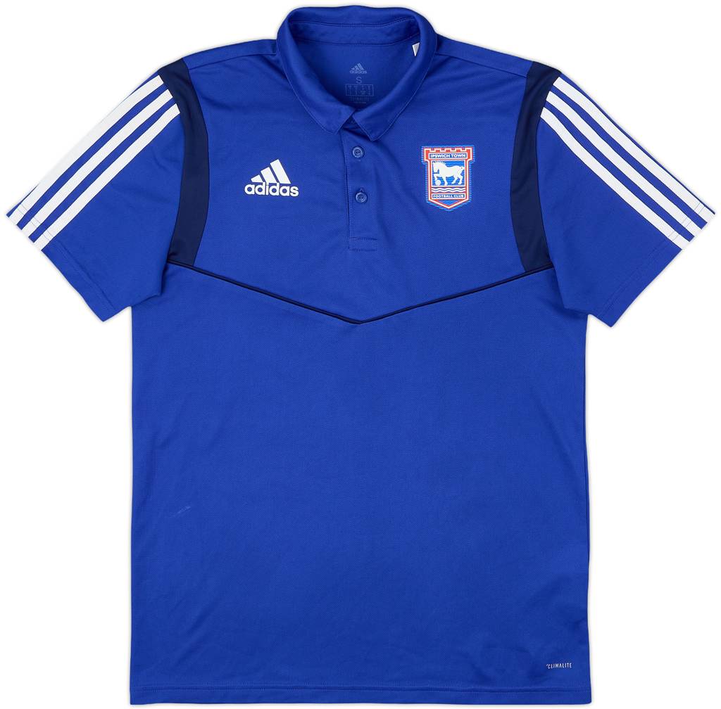 2019-20 Ipswich Town adidas Polo Shirt - 9/10 - (S)