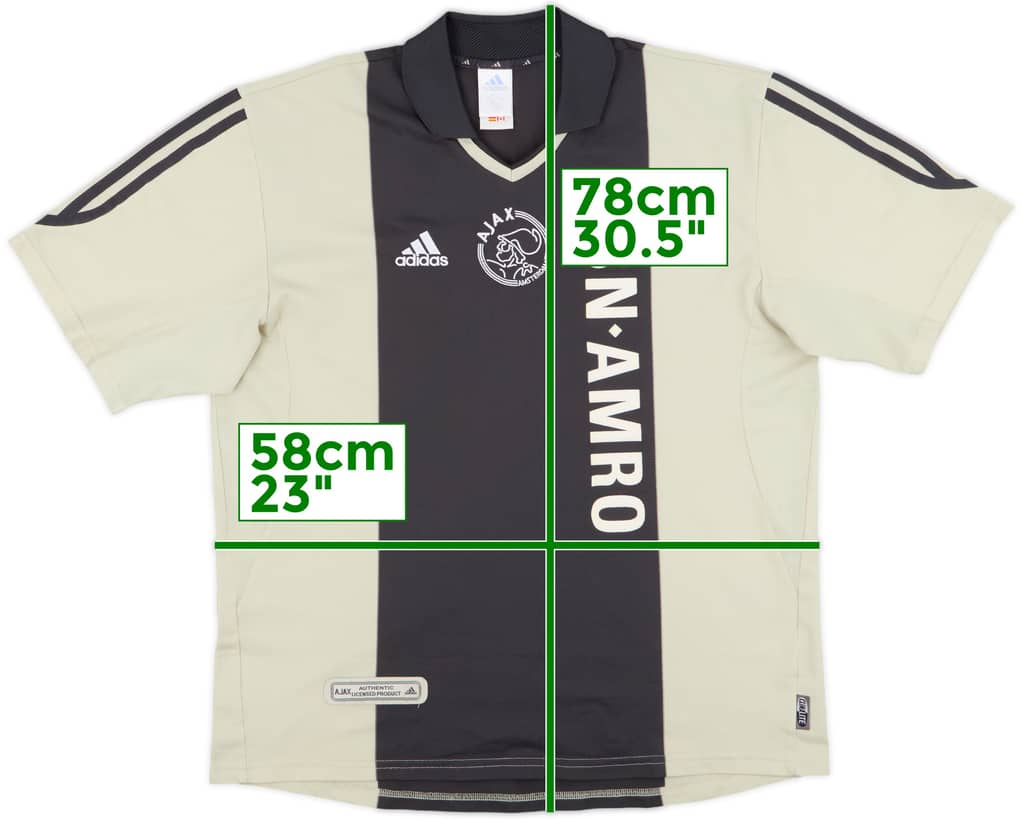 2001-02 Ajax Away Shirt - 9/10 - (L)