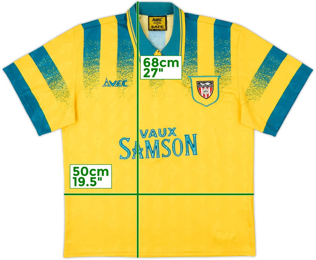 1995-97 Sunderland Away Shirt - 9/10 - (M)