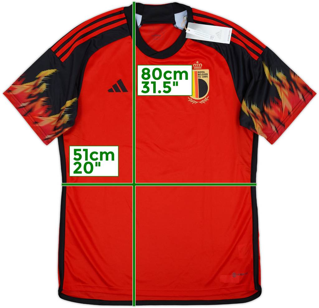 2022-23 Belgium Home Shirt (L)