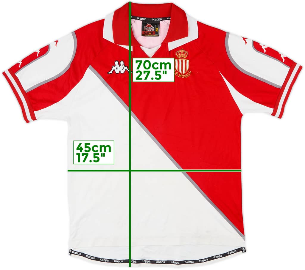 1998-99 Monaco Home Shirt - 6/10 - (M)