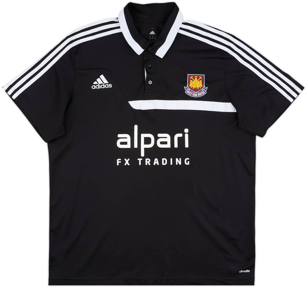 2013-14 West Ham adidas Polo Shirt - 8/10 - (XL)