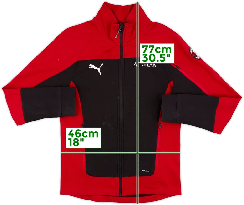 2020-21 AC Milan Puma Track Jacket - 8/10 - (S)