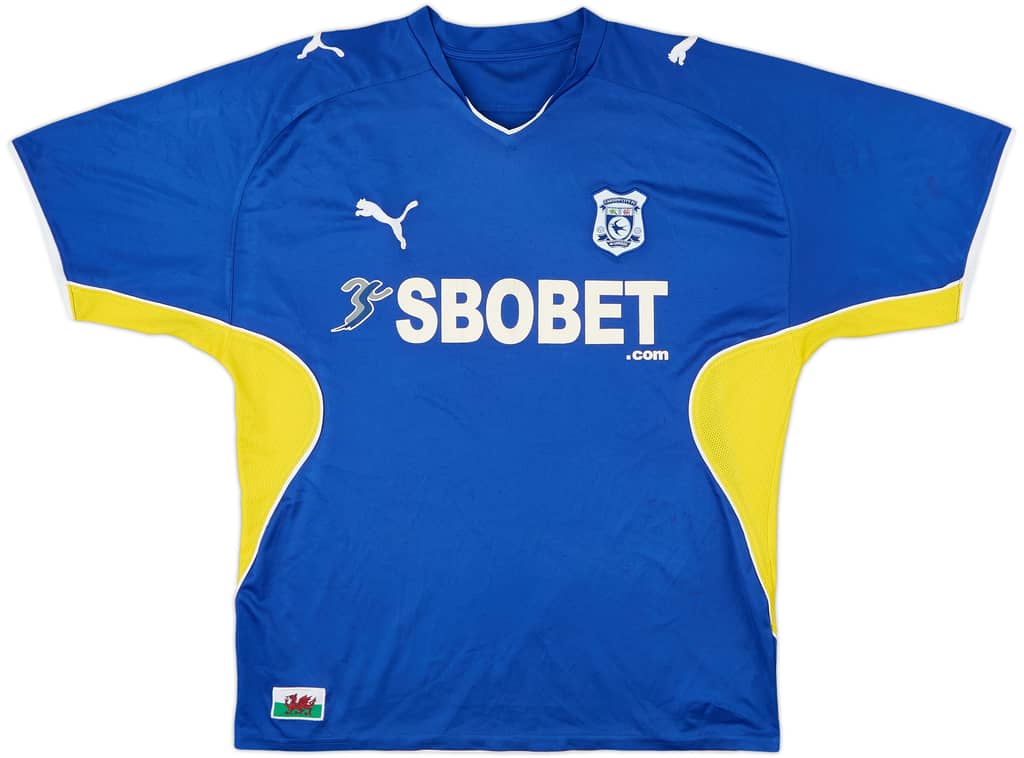 2009-10 Cardiff Home Shirt - 6/10 - (L)