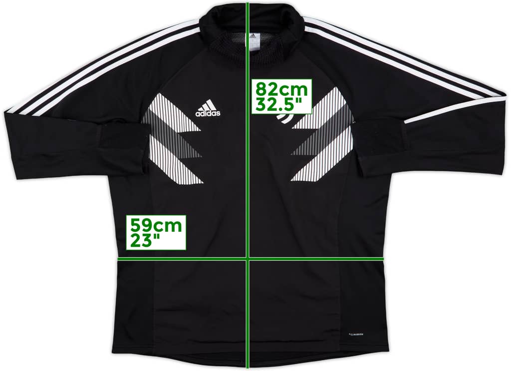 2018-19 Juventus adidas Sweat Top - 9/10 - (XL)