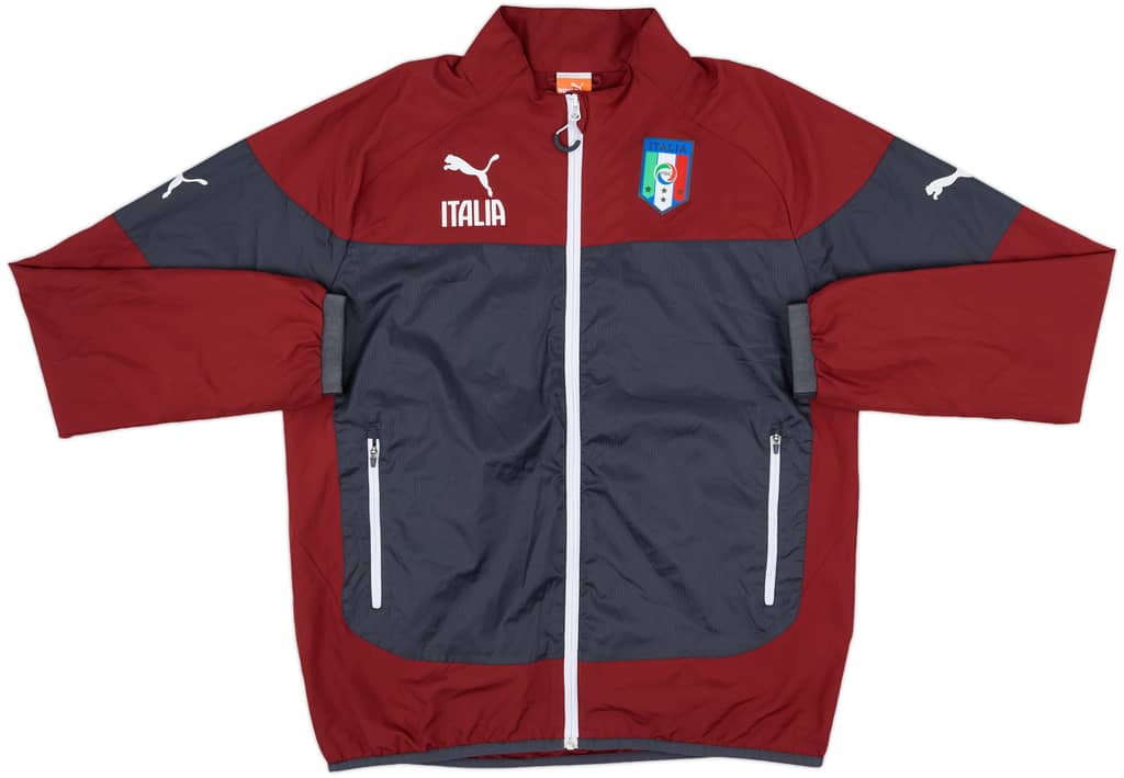 2013-14 Italy Puma Track Jacket - 8/10 - (L)