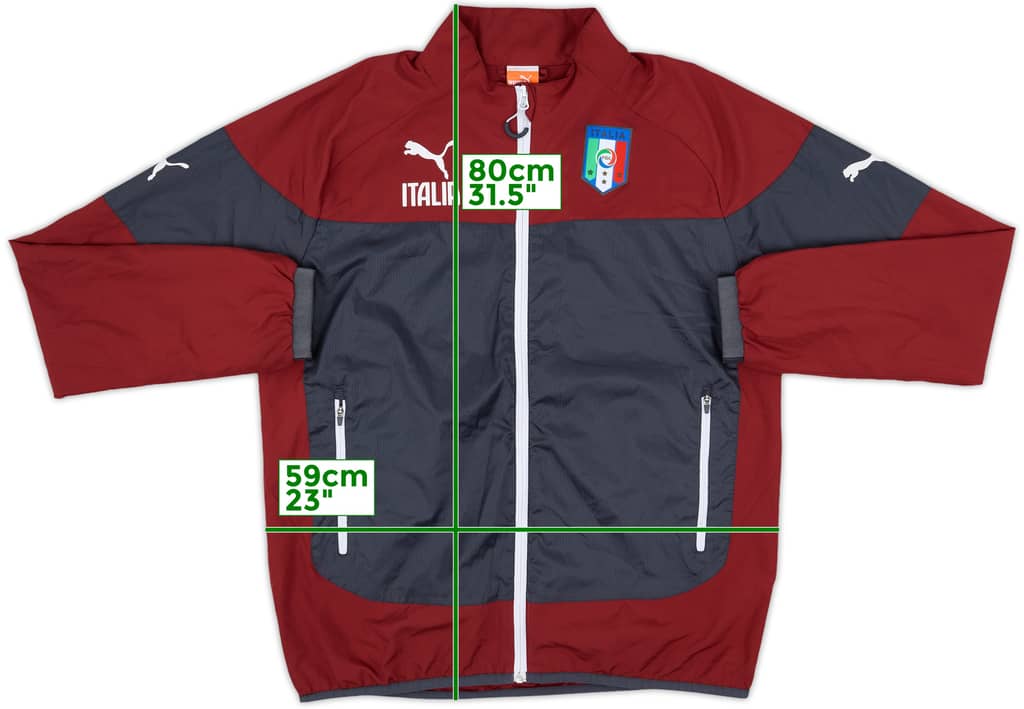 2013-14 Italy Puma Track Jacket - 8/10 - (L)