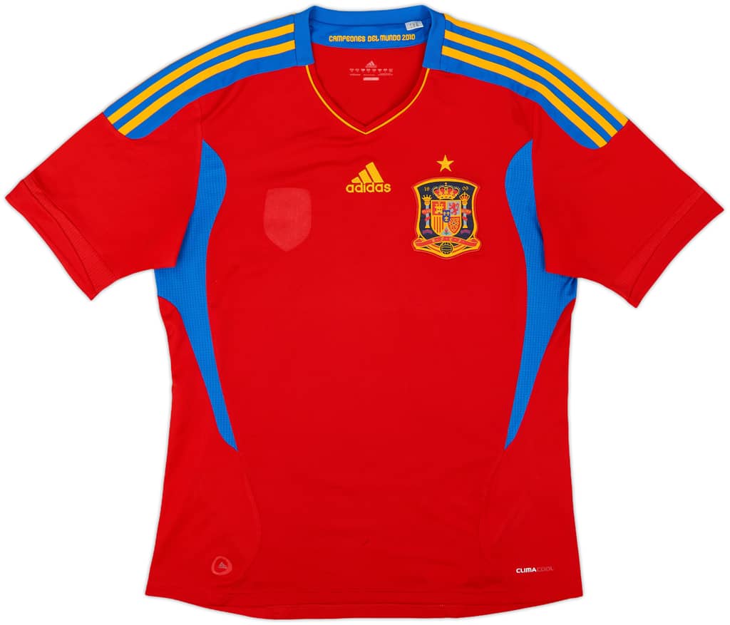 2009-10 Spain Home Shirt - 4/10 - (M)
