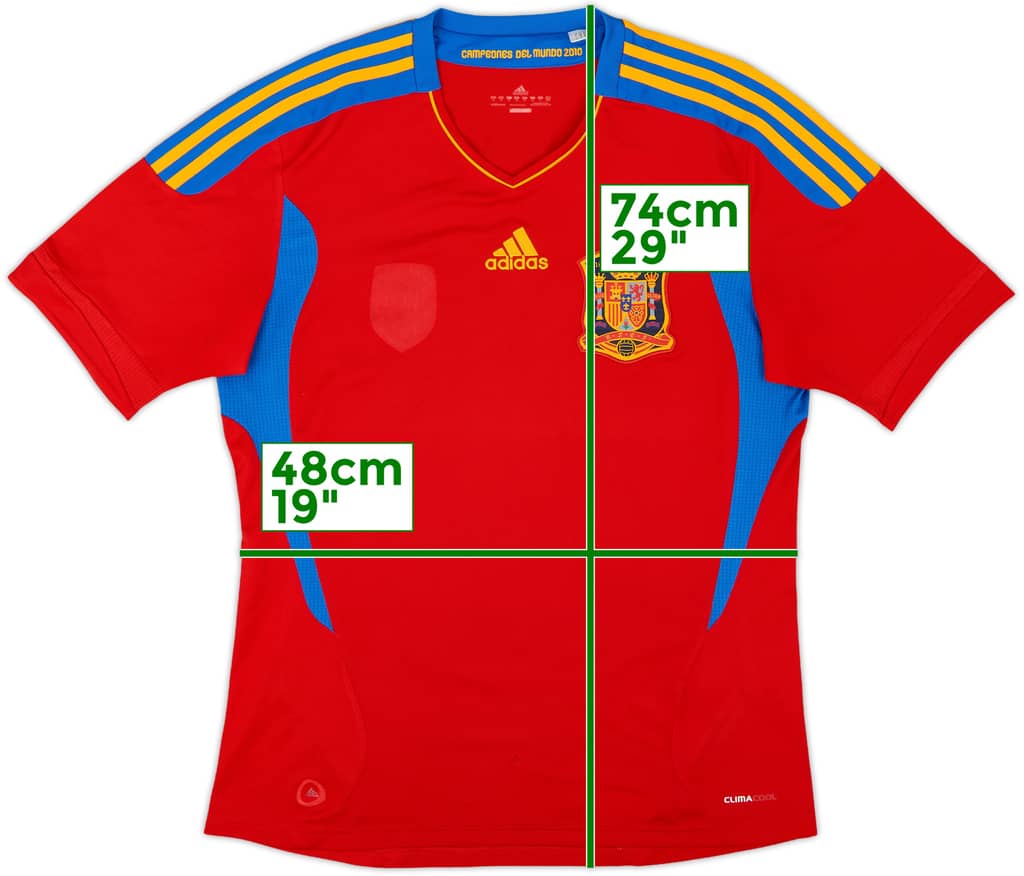 2009-10 Spain Home Shirt - 4/10 - (M)