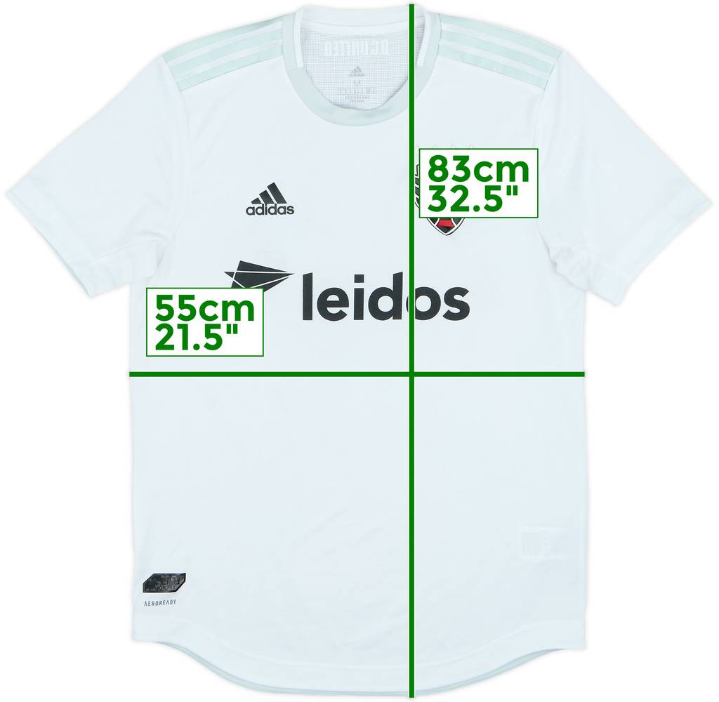 2019-20 DC United Authentic Away Shirt - 6/10 - (M)