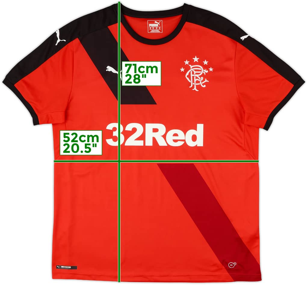 2015-16 Rangers Away Shirt - 9/10 - (XL)