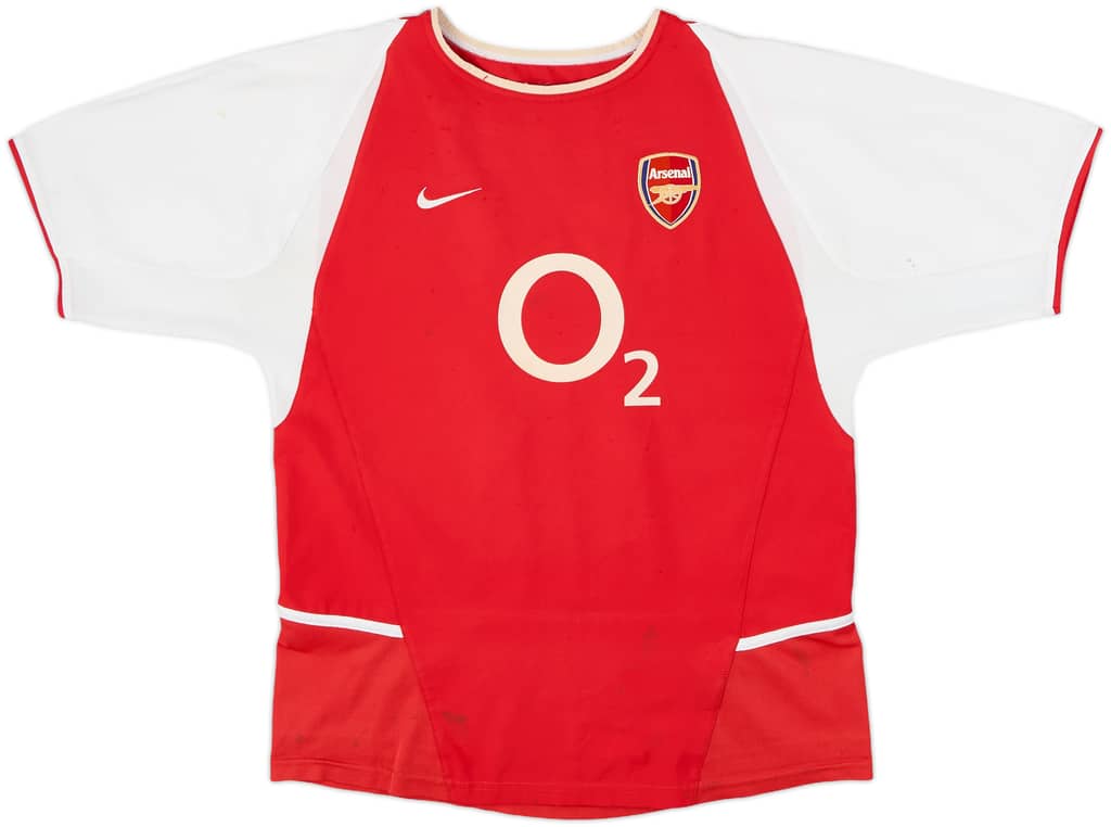 2002-04 Arsenal Home Shirt Henry #14 - 5/10 - (L.Boys)