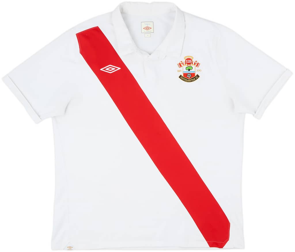2010-11 Southampton 125 Years Home Shirt - 5/10 - (XL)