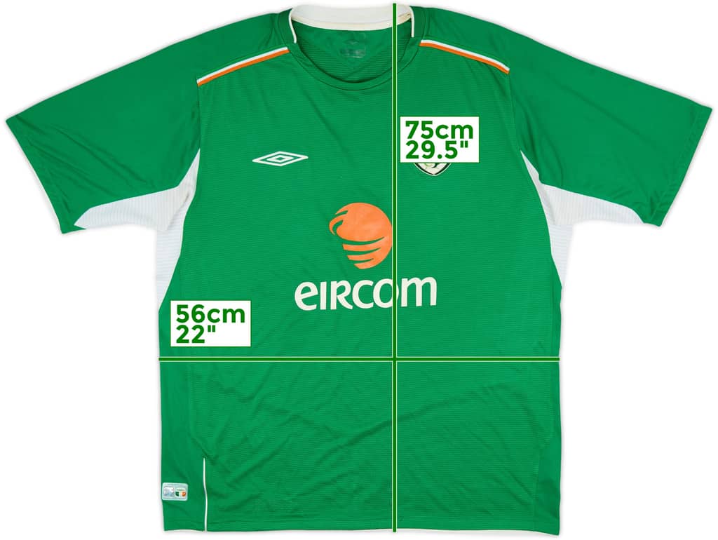 2004-06 Ireland Home Shirt - 5/10 - (XL)
