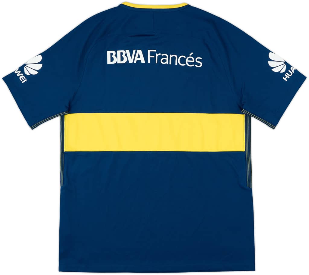 2017-18 Boca Juniors Home Shirt - 9/10 - (L)