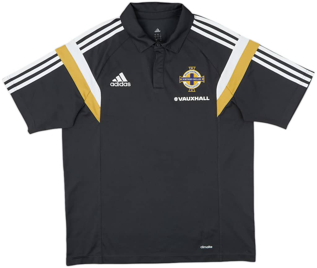 2014-15 Northern Ireland adidas Polo Shirt - 8/10 - (L)