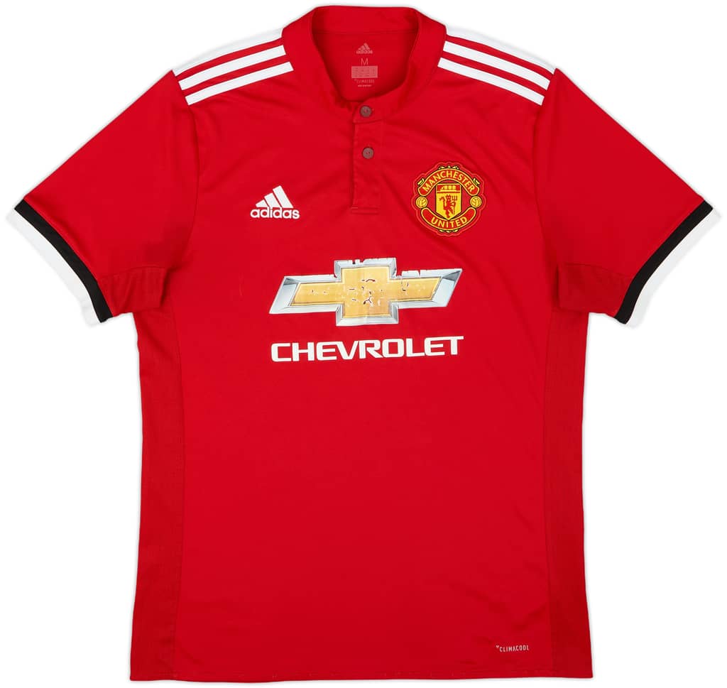 2017-18 Manchester United Home Shirt - 5/10 - (M)