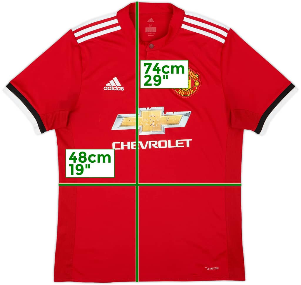 2017-18 Manchester United Home Shirt - 5/10 - (M)