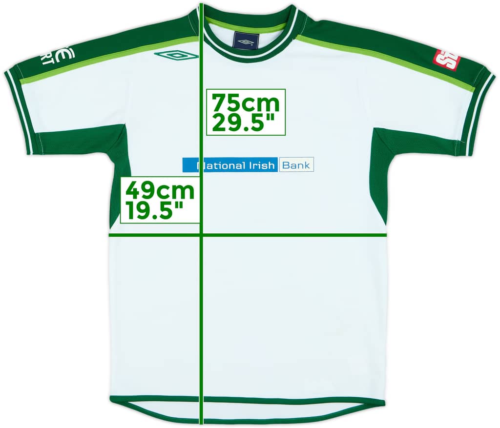 2005-06 Ireland Umbro Training Shirt - 7/10 - (L.Boys)