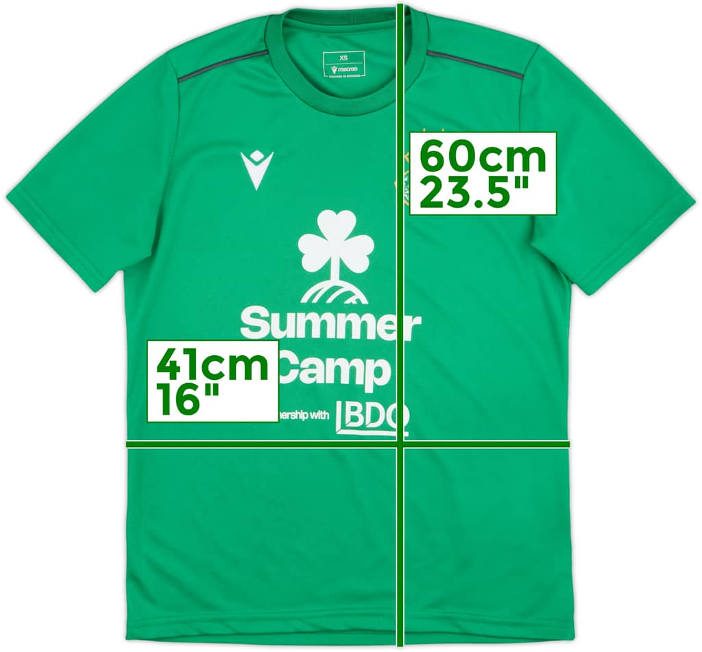 2025 Shamrock Rovers Macron Training Shirt - 10/10 - (XS)