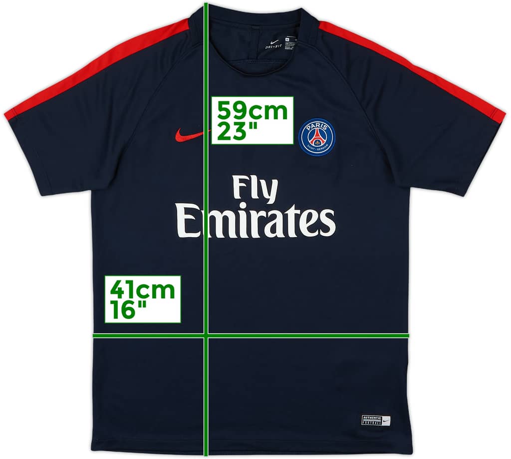 2016-17 Paris Saint-Germain Nike Training Shirt - 10/10 - (XL.Boys)