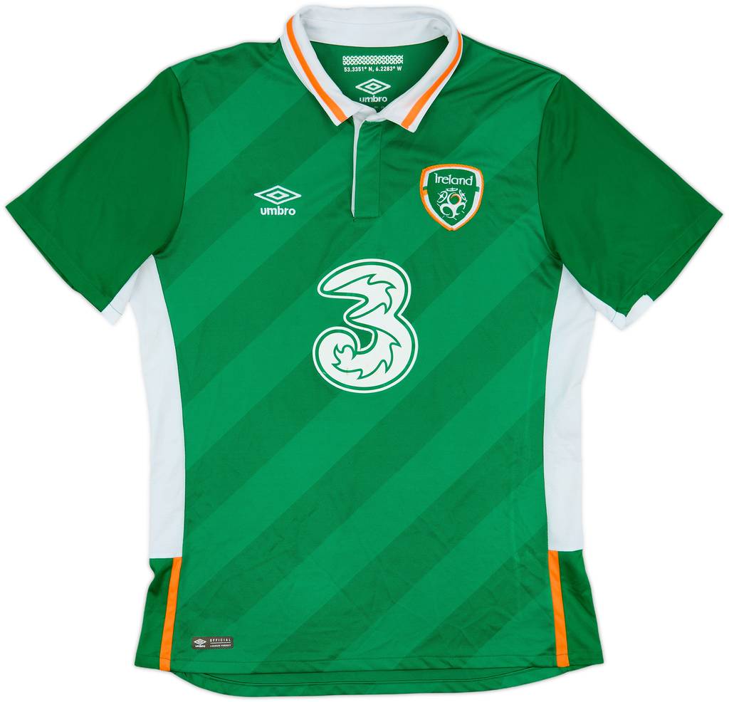 2016-17 Ireland Home Shirt - 6/10 - (L)