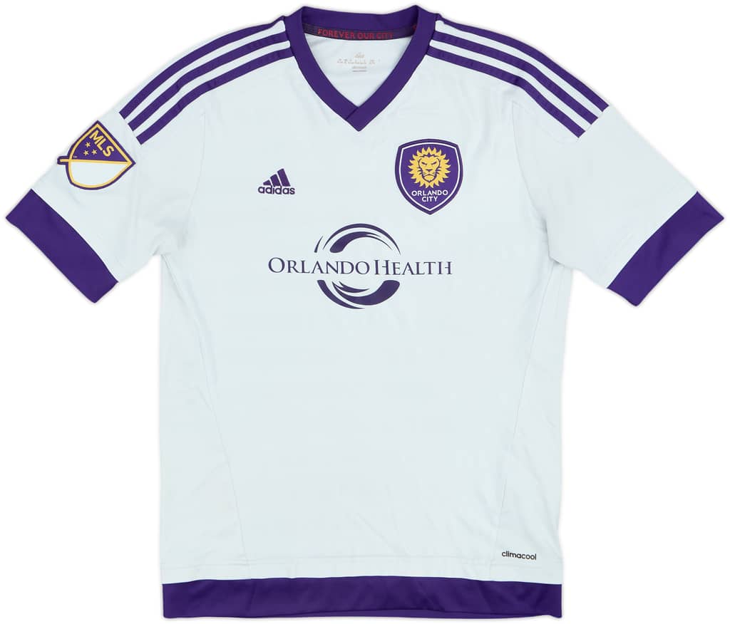 2015 Orlando City Away Shirt - 7/10 - (XL.Boys)