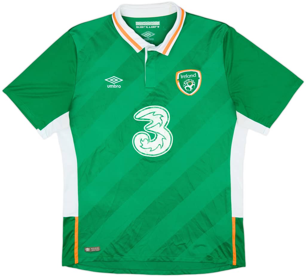 2016-17 Ireland Home Shirt - 5/10 - (XL)