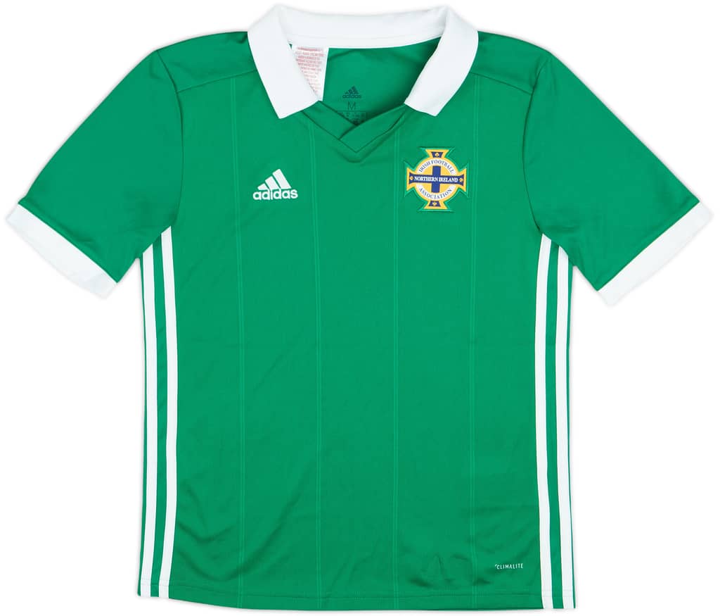 2018-19 Northern Ireland Home Shirt - 10/10 - (M.Boys)
