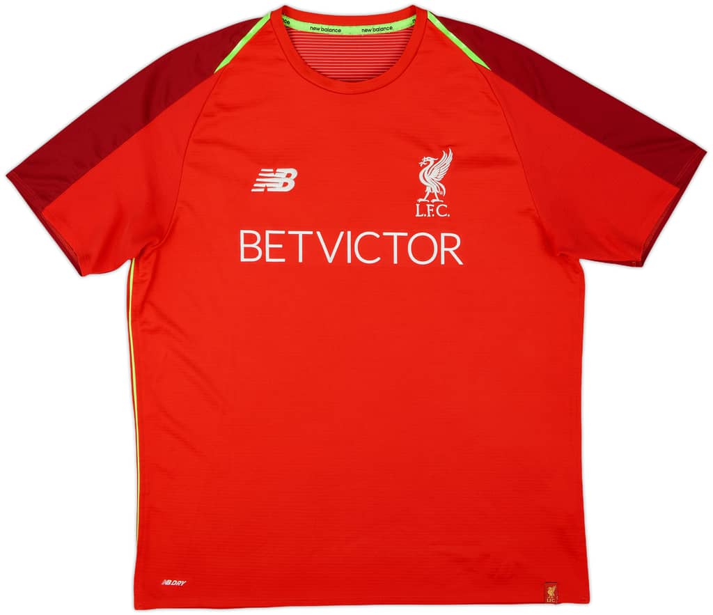 2018-19 Liverpool New Balance Training Shirt - 8/10 - (L)