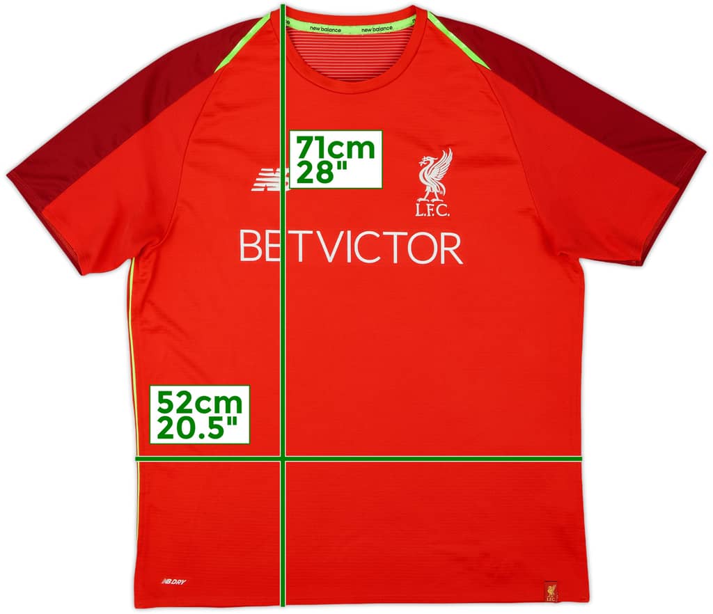 2018-19 Liverpool New Balance Training Shirt - 8/10 - (L)