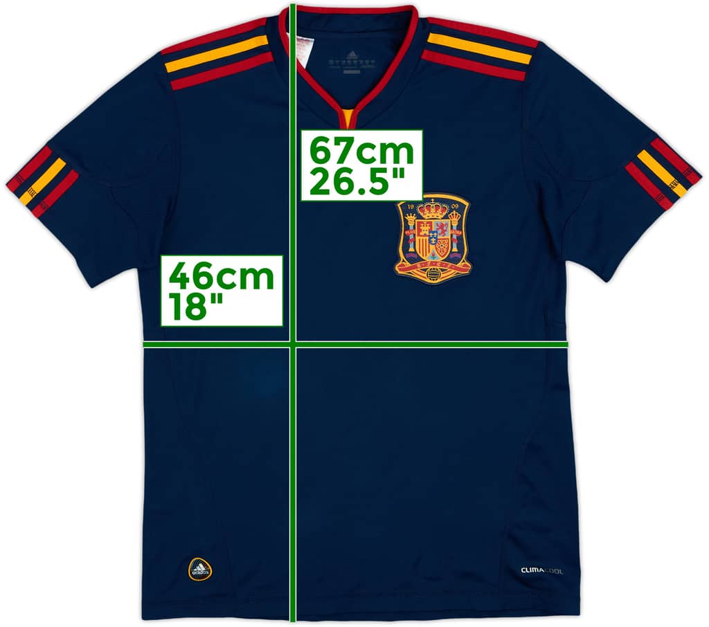 2010-11 Spain Away Shirt - 8/10 - (L.Boys)