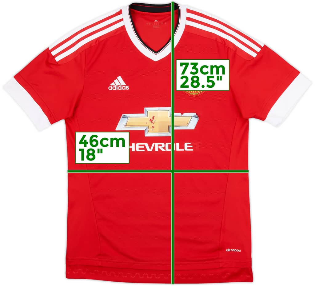 2015-16 Manchester United Home Shirt - 5/10 - (S)