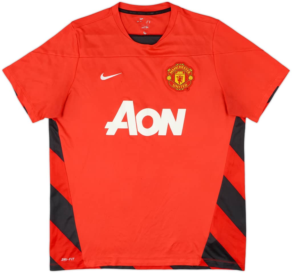 2013-14 Manchester United Nike Training Shirt - 6/10 - (XL)