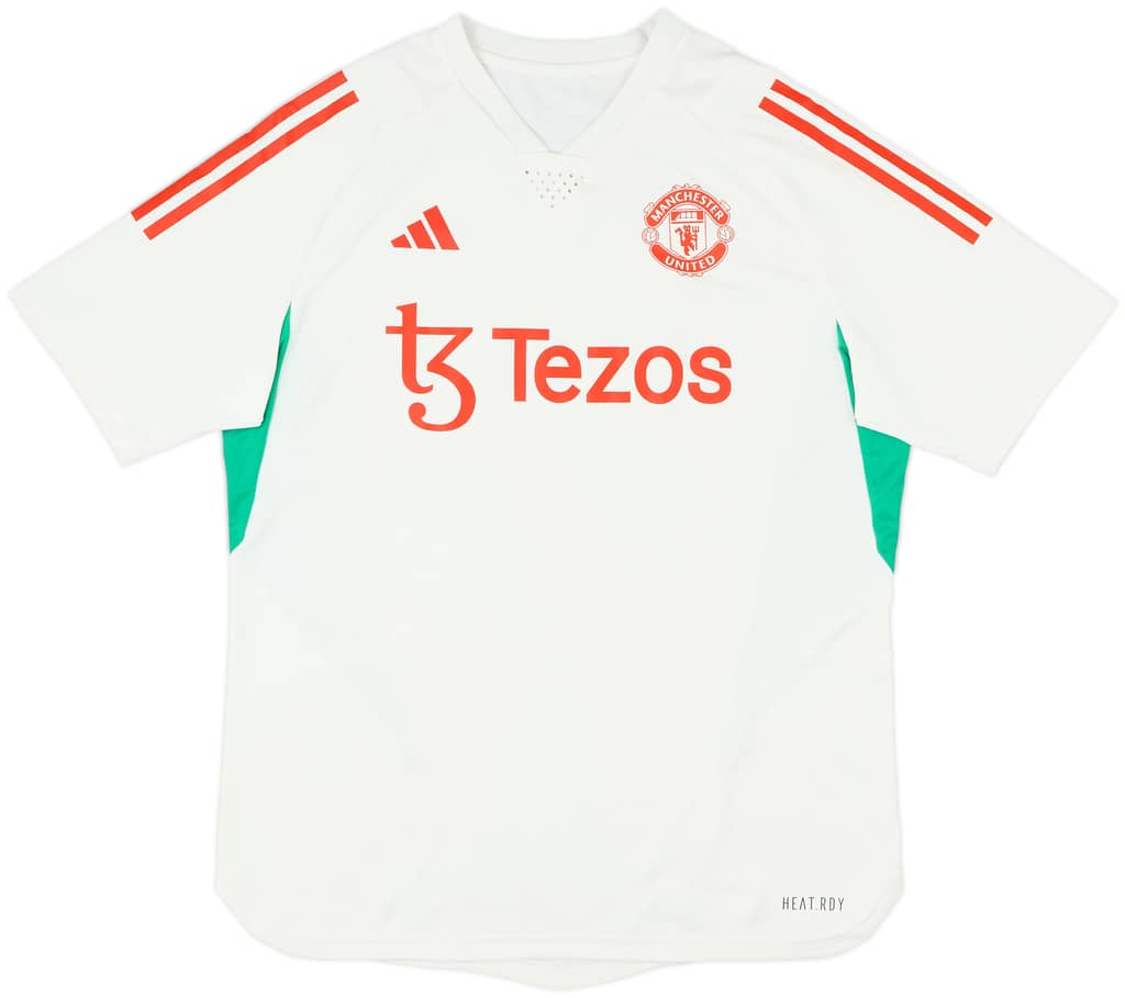 2023-24 Manchester United adidas Training Shirt - 8/10 - (L)