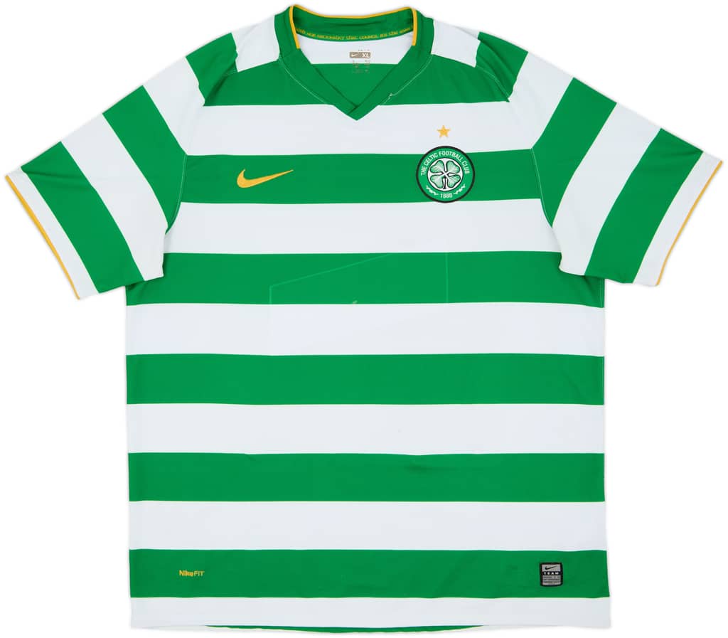 2008-10 Celtic Home Shirt - 4/10 - (XL)