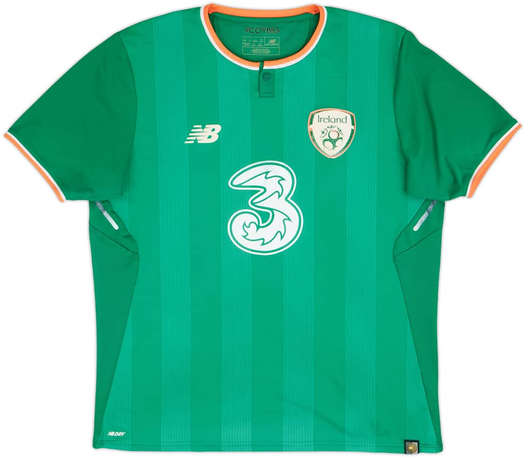 2017-18 Ireland Home Shirt - 5/10 - (L)