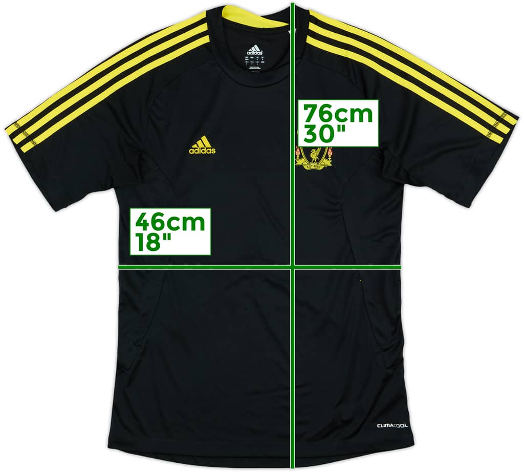 2010-11 Liverpool adidas Training Shirt - 9/10 - (M)