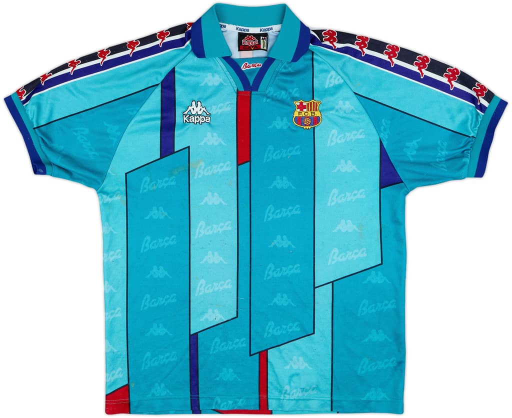 1995-97 Barcelona Away Shirt - 4/10 - (M)